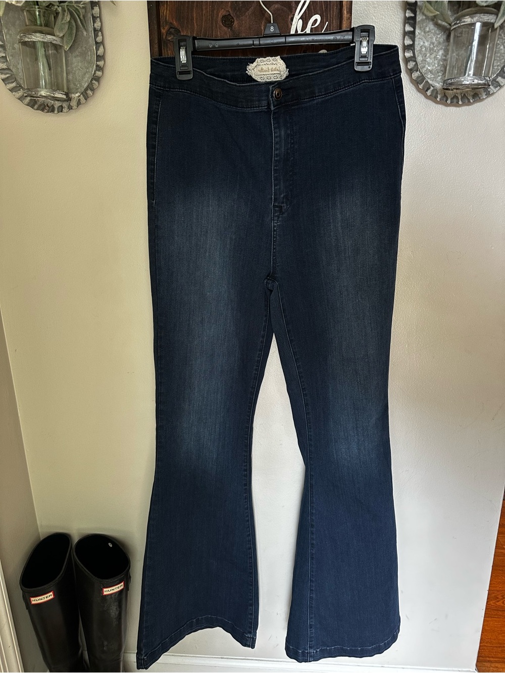 Altard State Dark Wash Women’s Flare Jeans - Classic Stretch Denim size 31